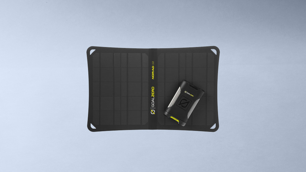 Goal Zero Venture 35 Powerbank / Nomad 10 Solarpanel Solar Kit
