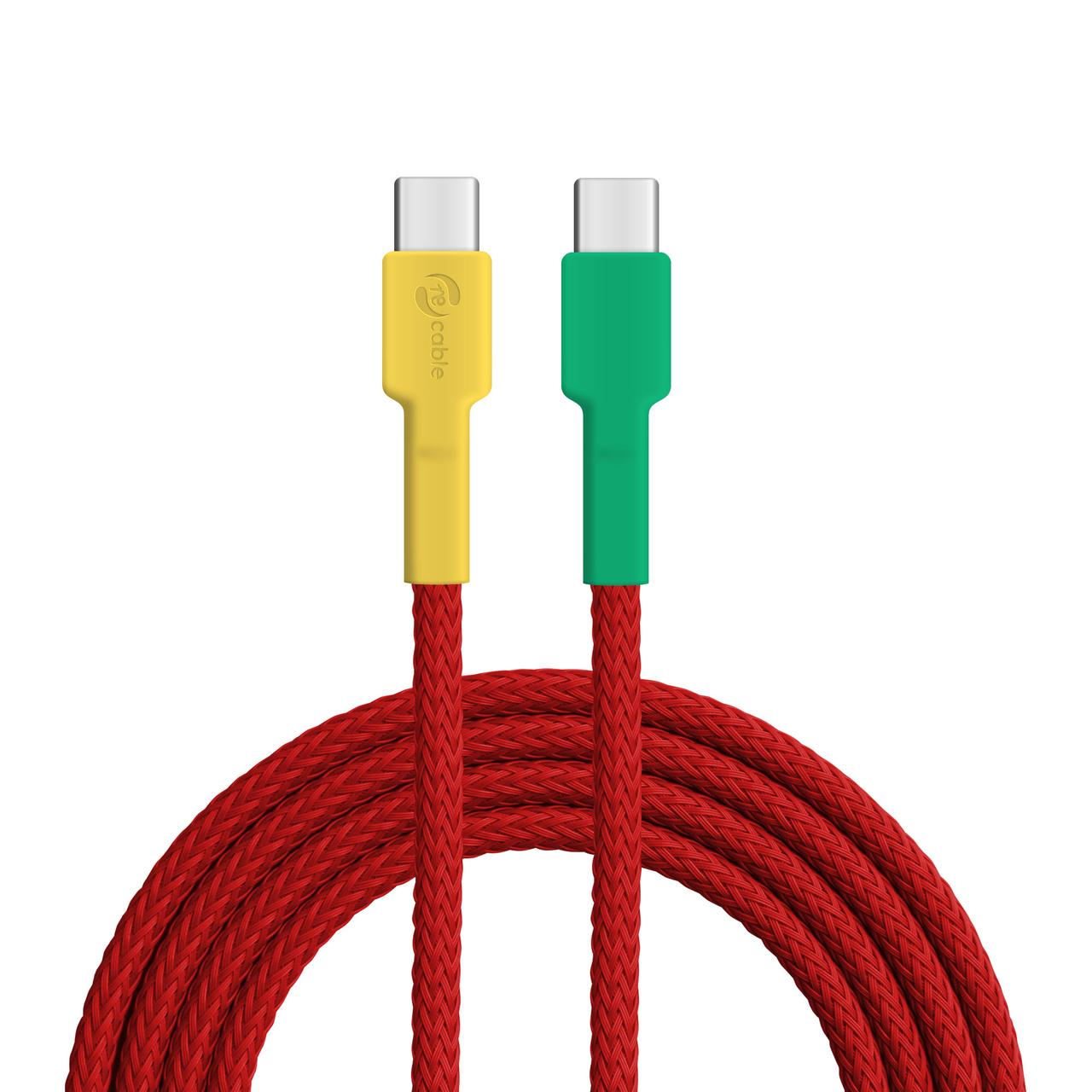 nachhaltiges USB-C Kabel von recable fair und transparent Unzertrennliche