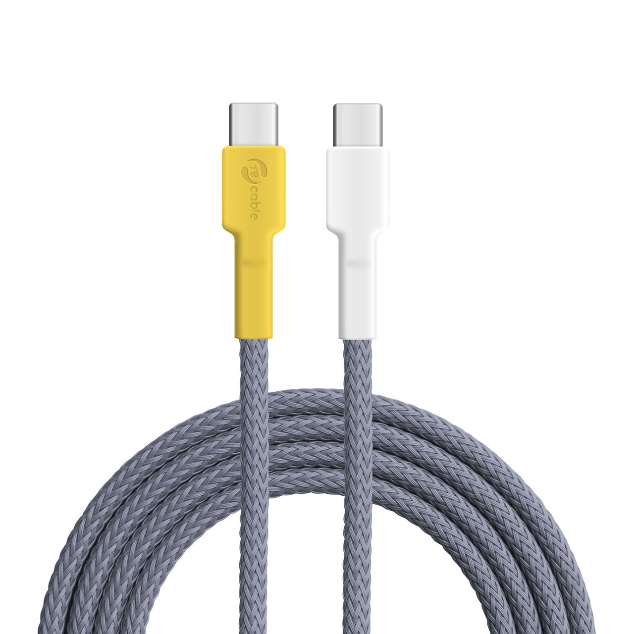 nachhaltiges USB-C Kabel von recable fair und transparent Gelbkehlvireo