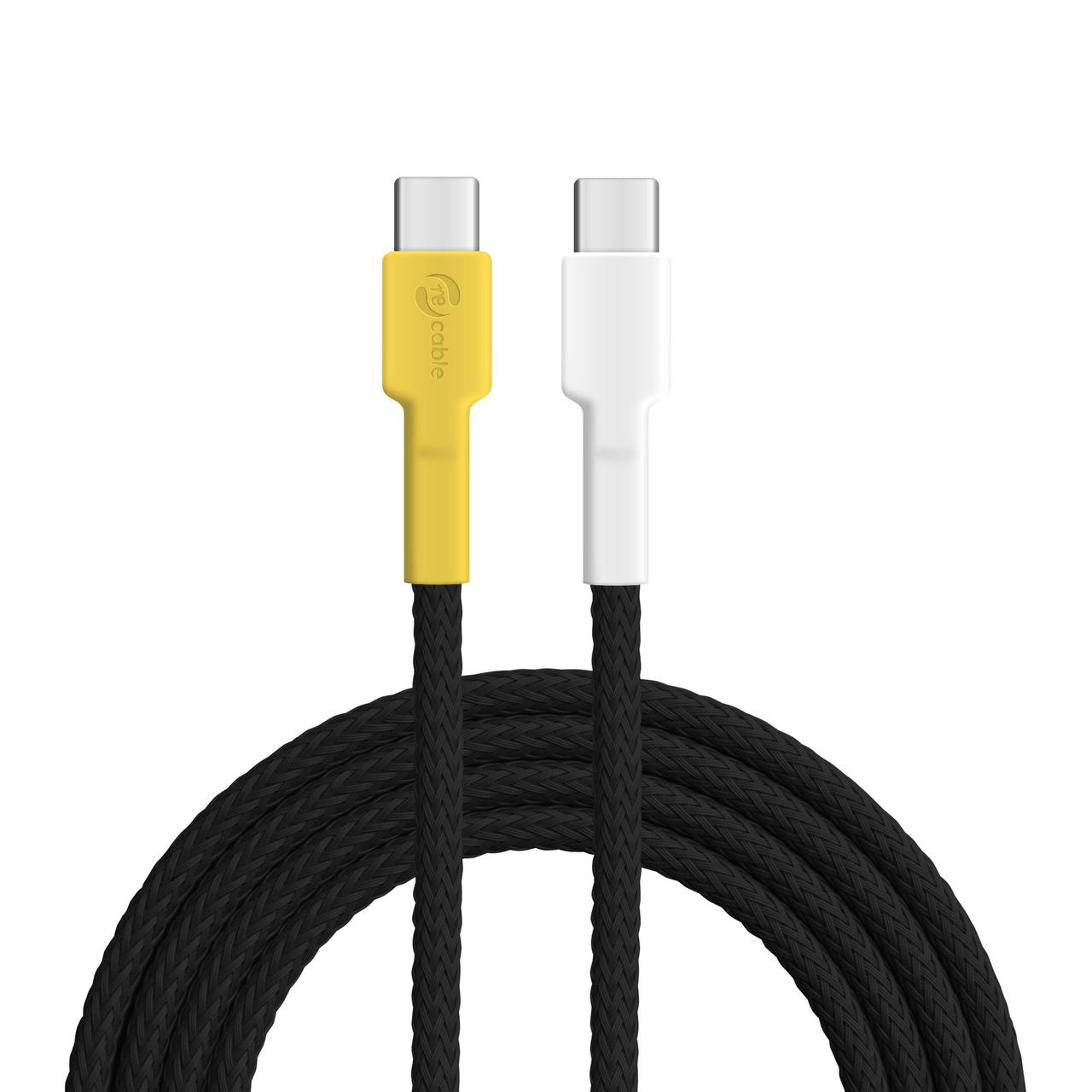 nachhaltiges USB-C Kabel von recable fair und transparent Goldschnäpper