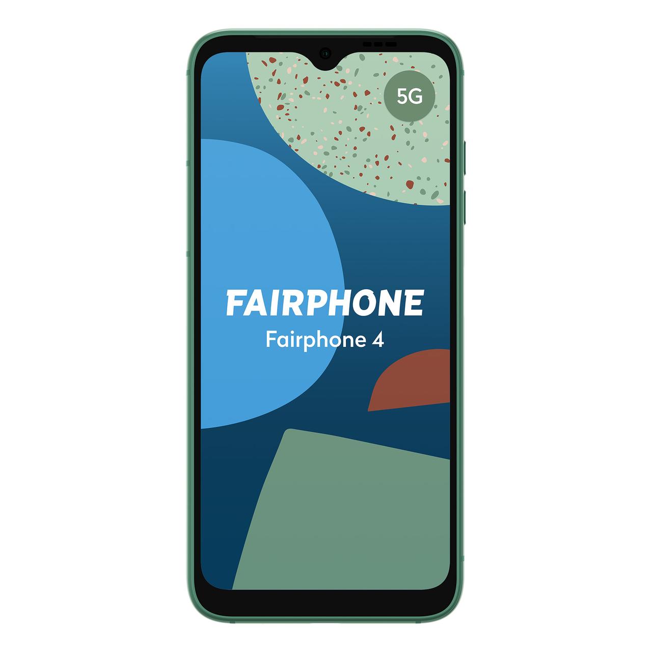 grünes Fairphone 4 Front