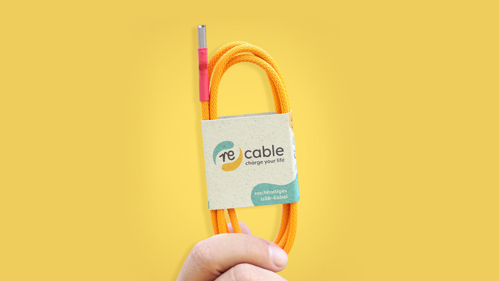 recable USB-Kabel orange